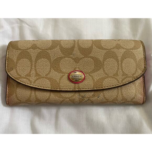 Coach Envelope Wallet Woman’s - Picture 1 of 7
